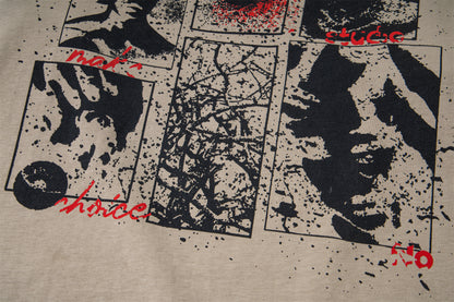 Retro Camouflage Patchwork | Ripped Sweatshirt - Santo 