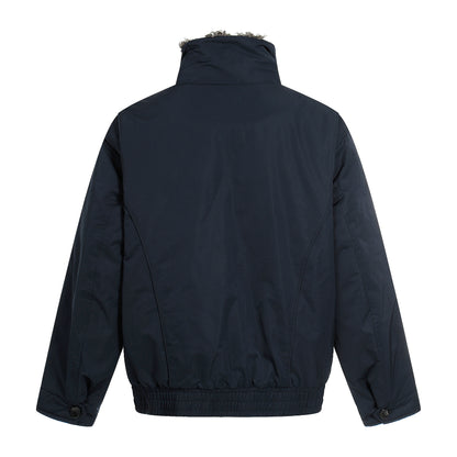 Fleece-Lined | Stand Collar Jacket