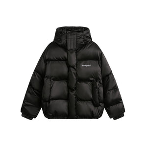 Frosted Block | Padded Utility Hooded Coat