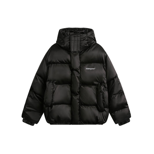 Frosted Block | Padded Utility Hooded Coat