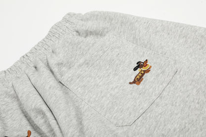 Embroidery | Dog Baggy Barrel Sweatpants