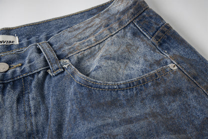 Destroyed Dirty Wash | Denim Jeans - Santo 