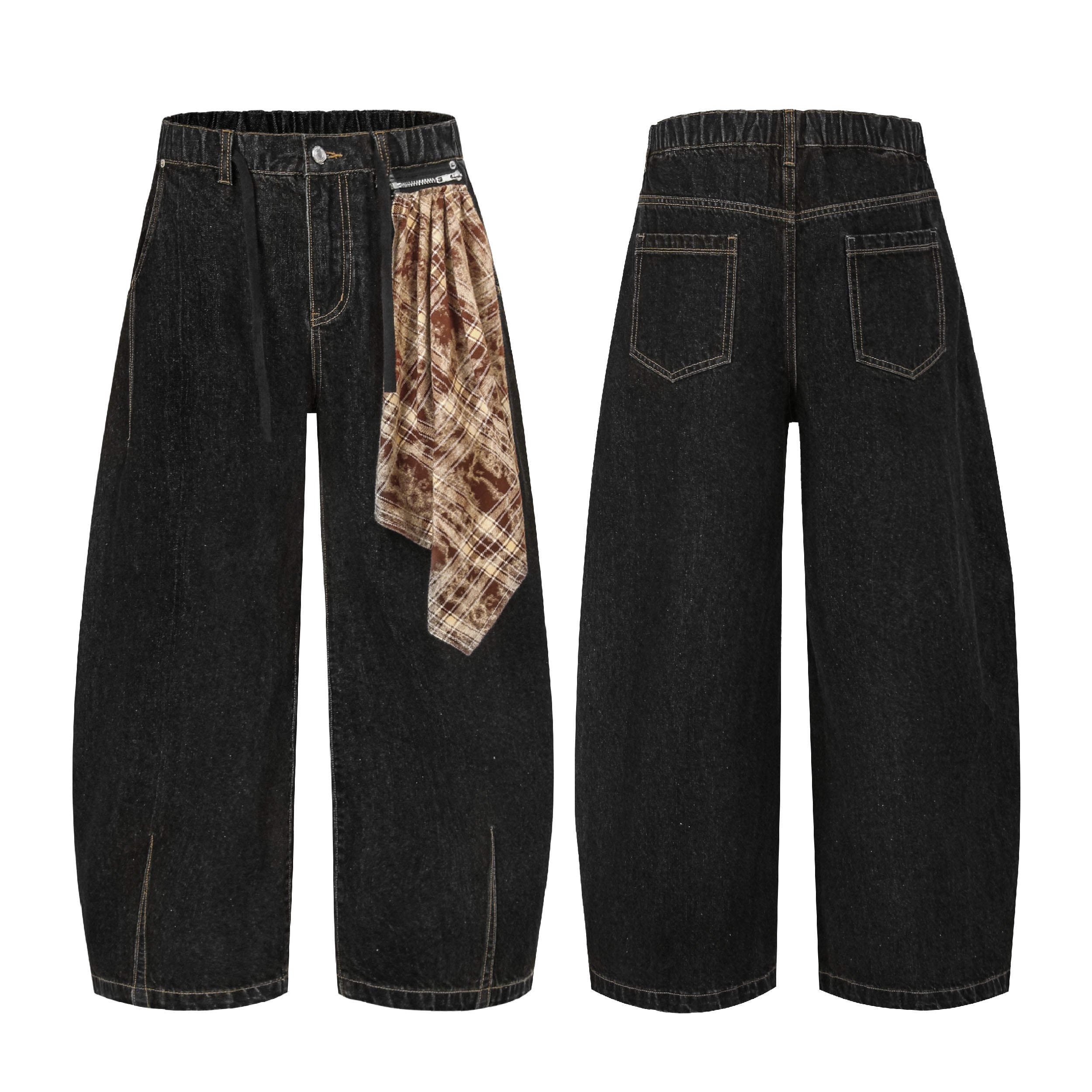 Scarf Detail | Denim Jeans - Santo 