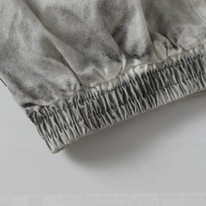 Washed Fray Edge | Hooded Jacket - Santo 