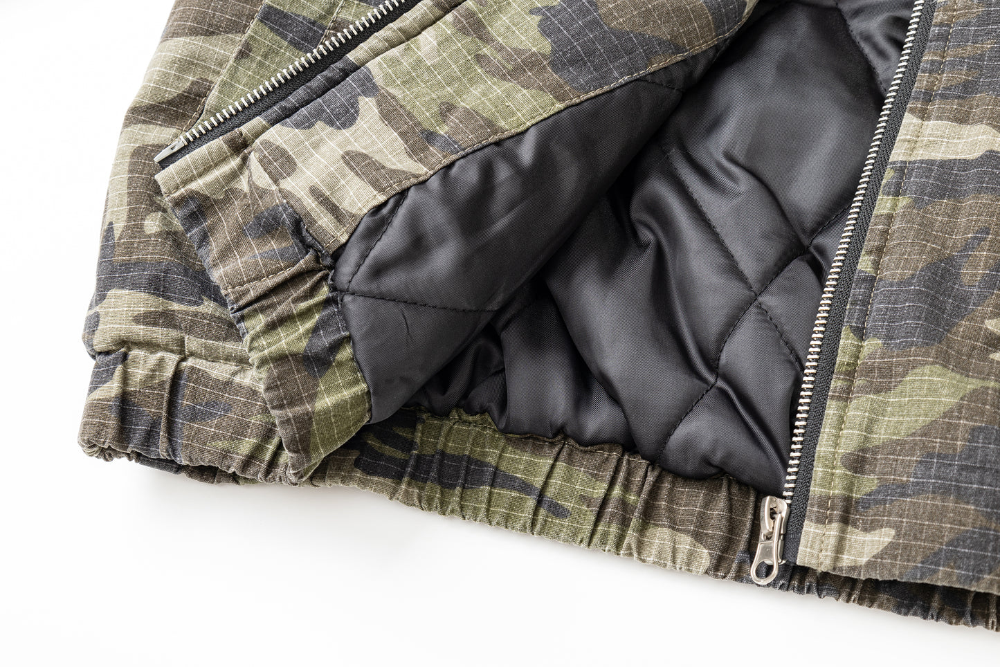 Camo Fur | Hooded Jacket - Santo 