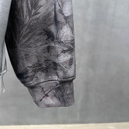 Frosted Camo Sleeve | Oversized Hoodie - Santo 