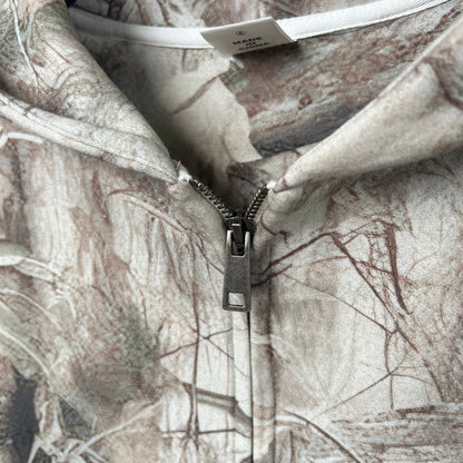 Forest Camo | Oversized Zip-Up Hoodie - Santo 