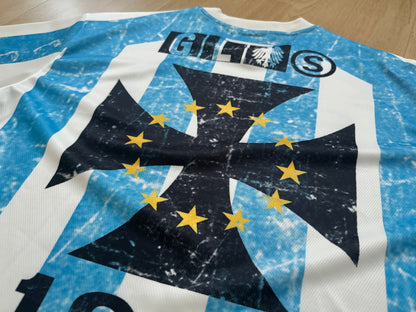 Retro Stripe Print | Athletic Sweatshirt - Santo 