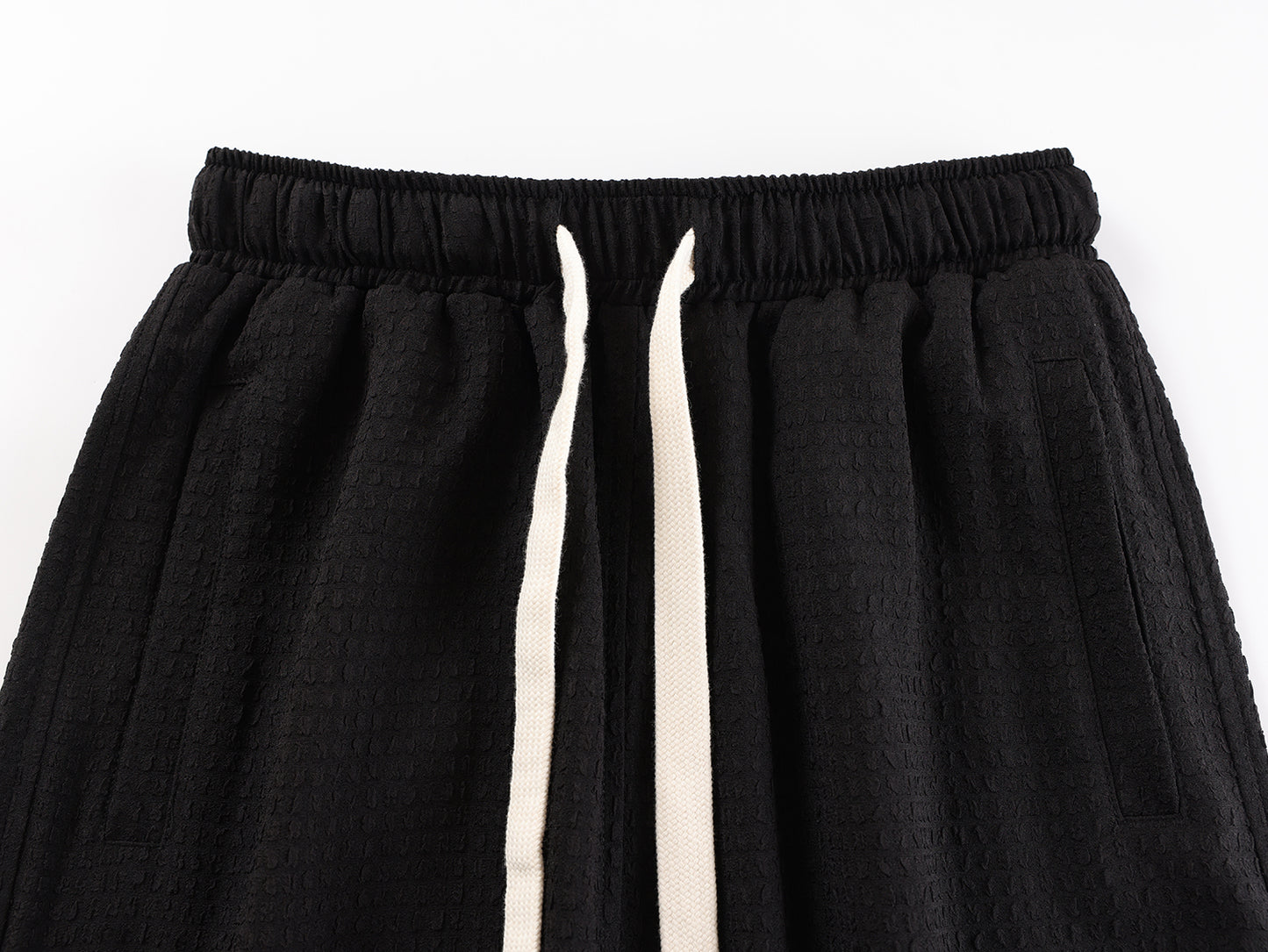 Waffle Drawstring Wide | Jogger Pants - Santo 