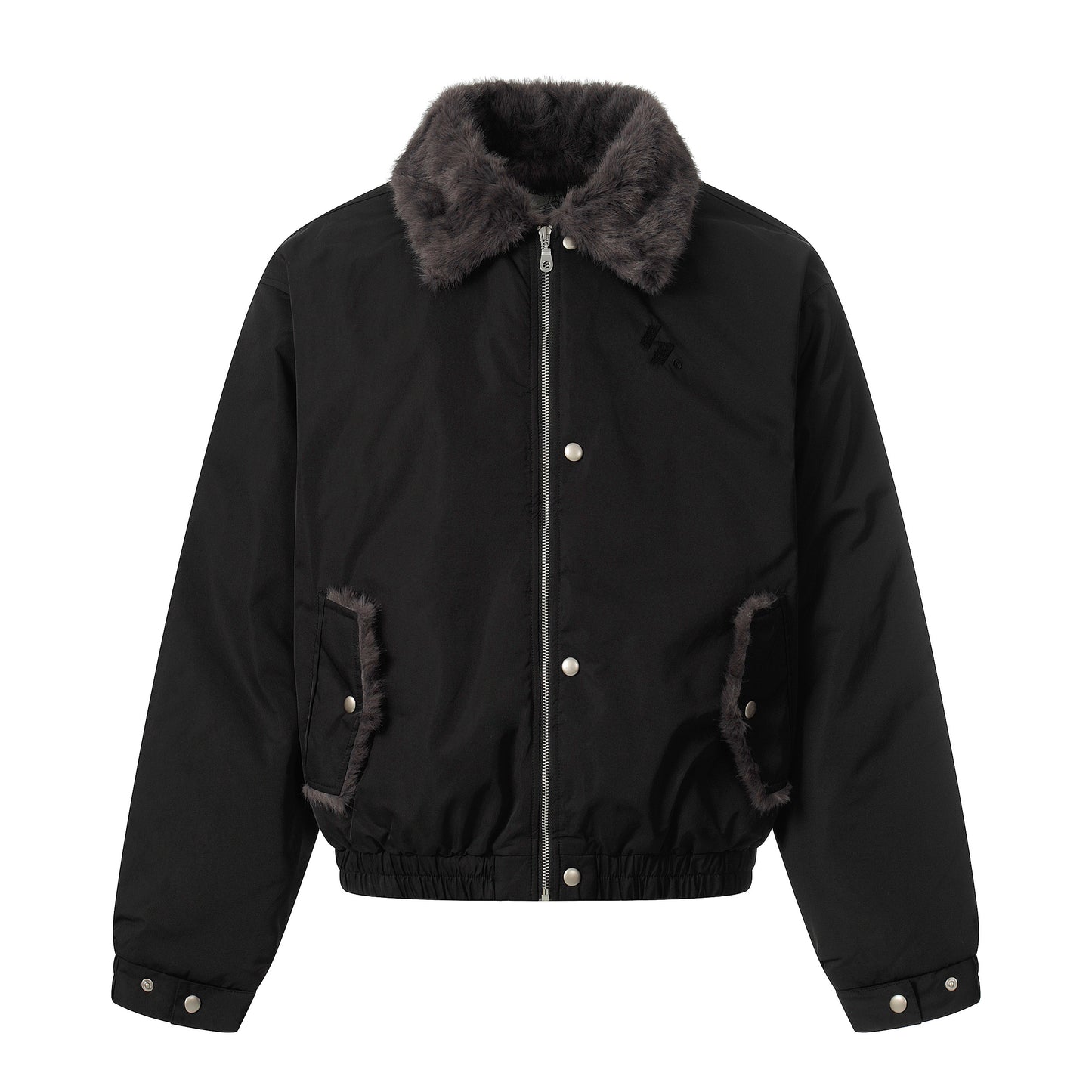 Faux-Fur Collar | Short Winter Jacket