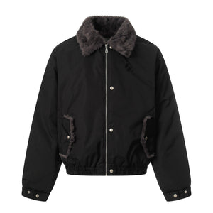 Faux-Fur Collar | Short Winter Jacket