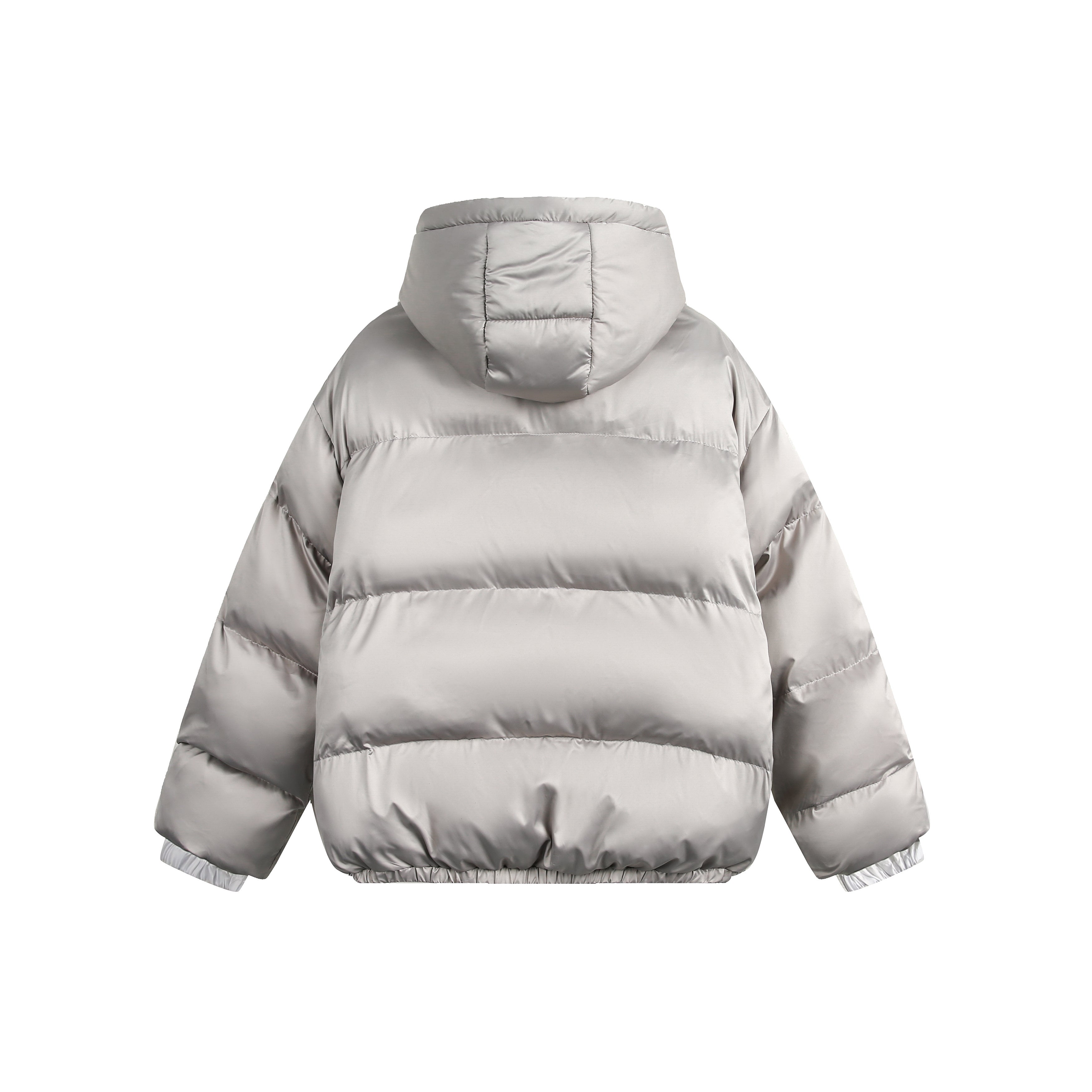 Frosted Block | Padded Utility Hooded Coat