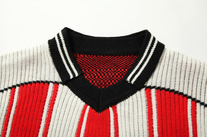 Varsity Stripe Knit | Jersey Tee - Santo 