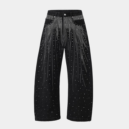 Night Glow Sparkle | Baggy Jeans - Santo 