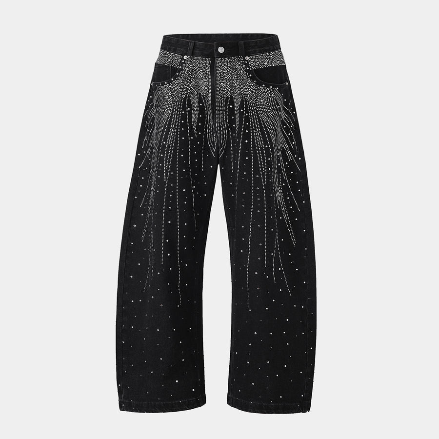 Night Glow Sparkle | Baggy Jeans