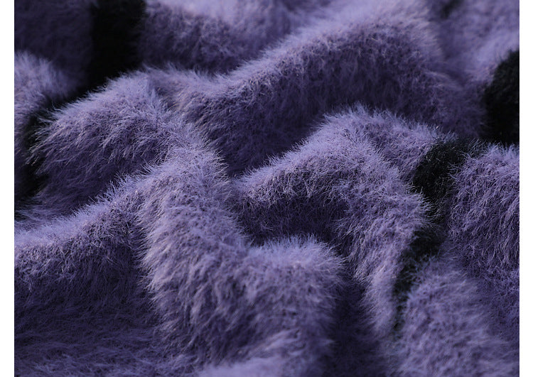 Gothic Inferno | Y2K Inspired Fire Pattern Jumper - Santo 