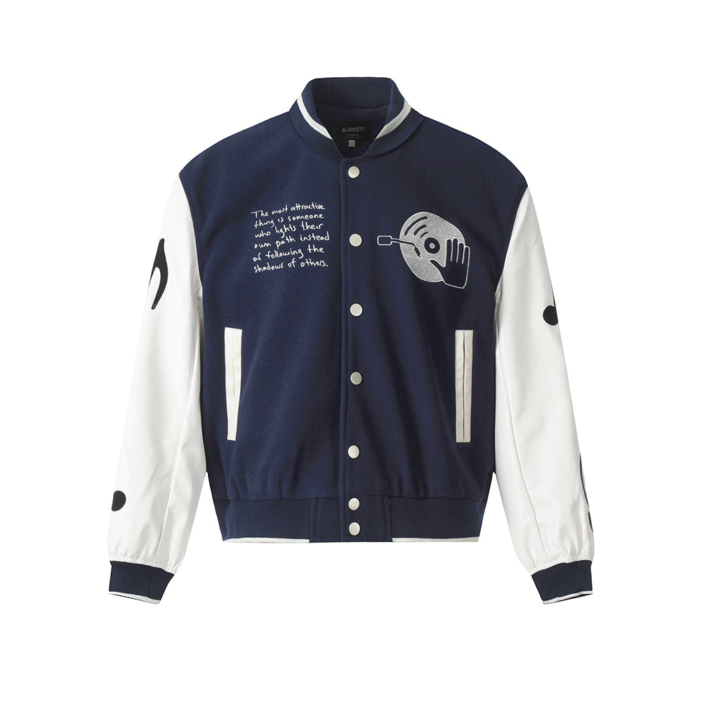 Graphic Expression | Modern Varsity Jacket