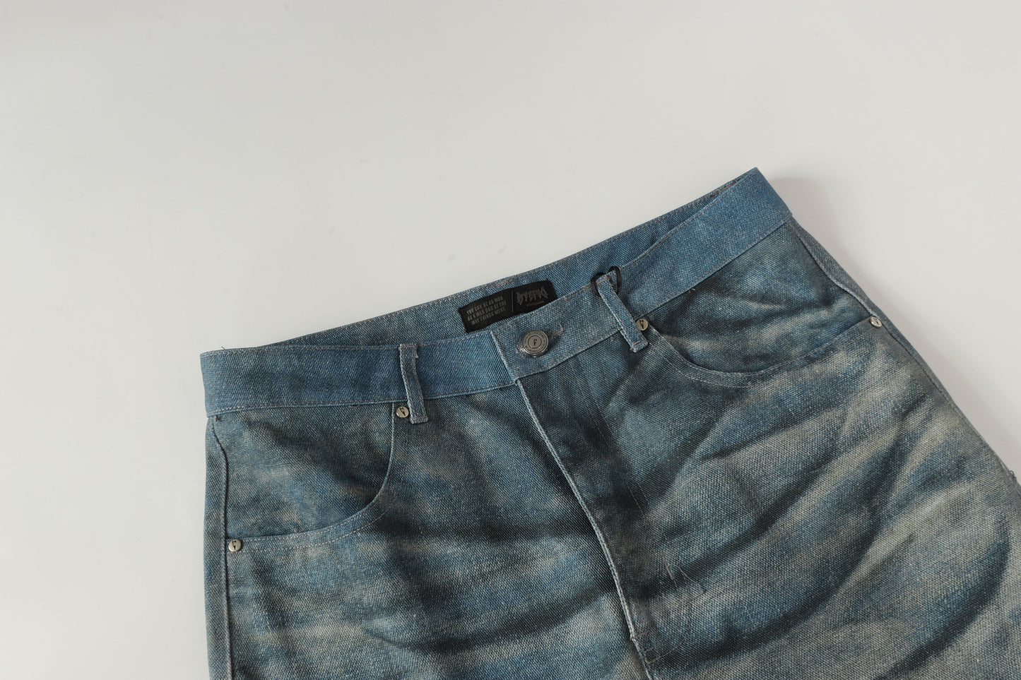 Wrinkle Washed | Stacked Jeans - Santo 