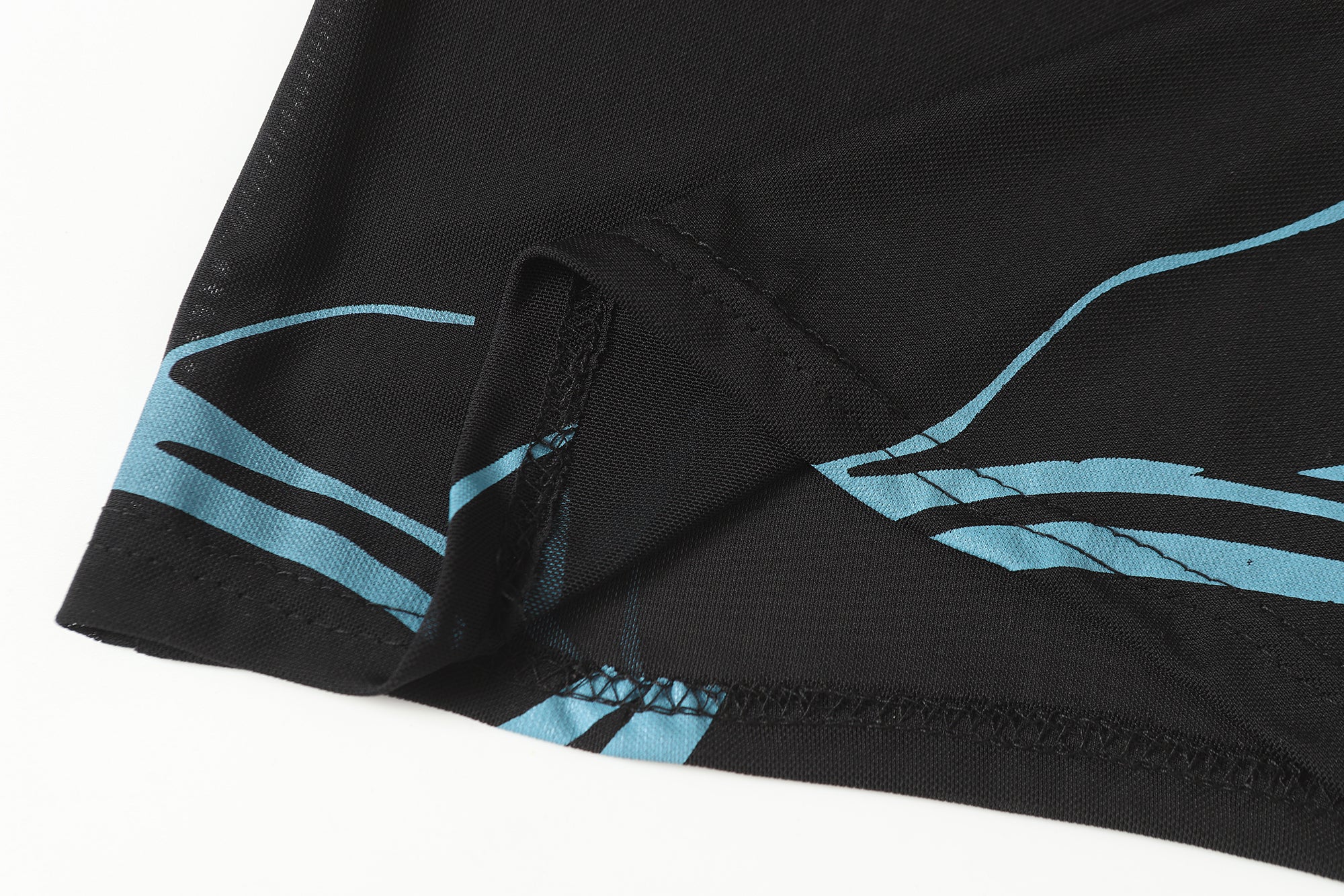 Abstract Line Graphic | Turtleneck Sweatshirt