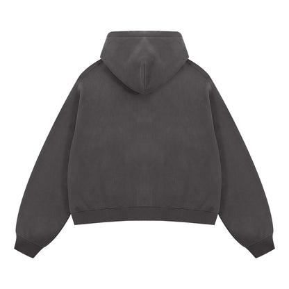 Boxy | Zip-Up Hoodie - Santo 