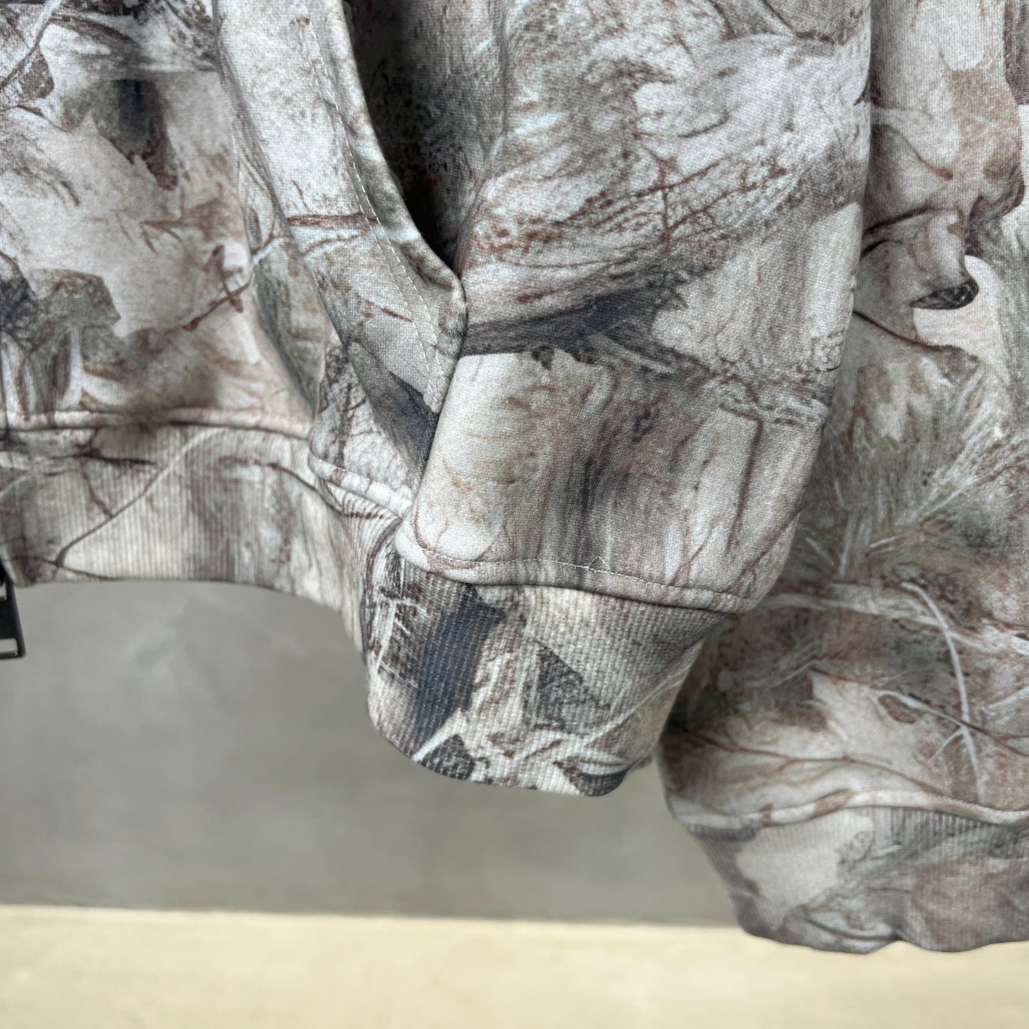 Forest Camo | Oversized Zip-Up Hoodie - Santo 