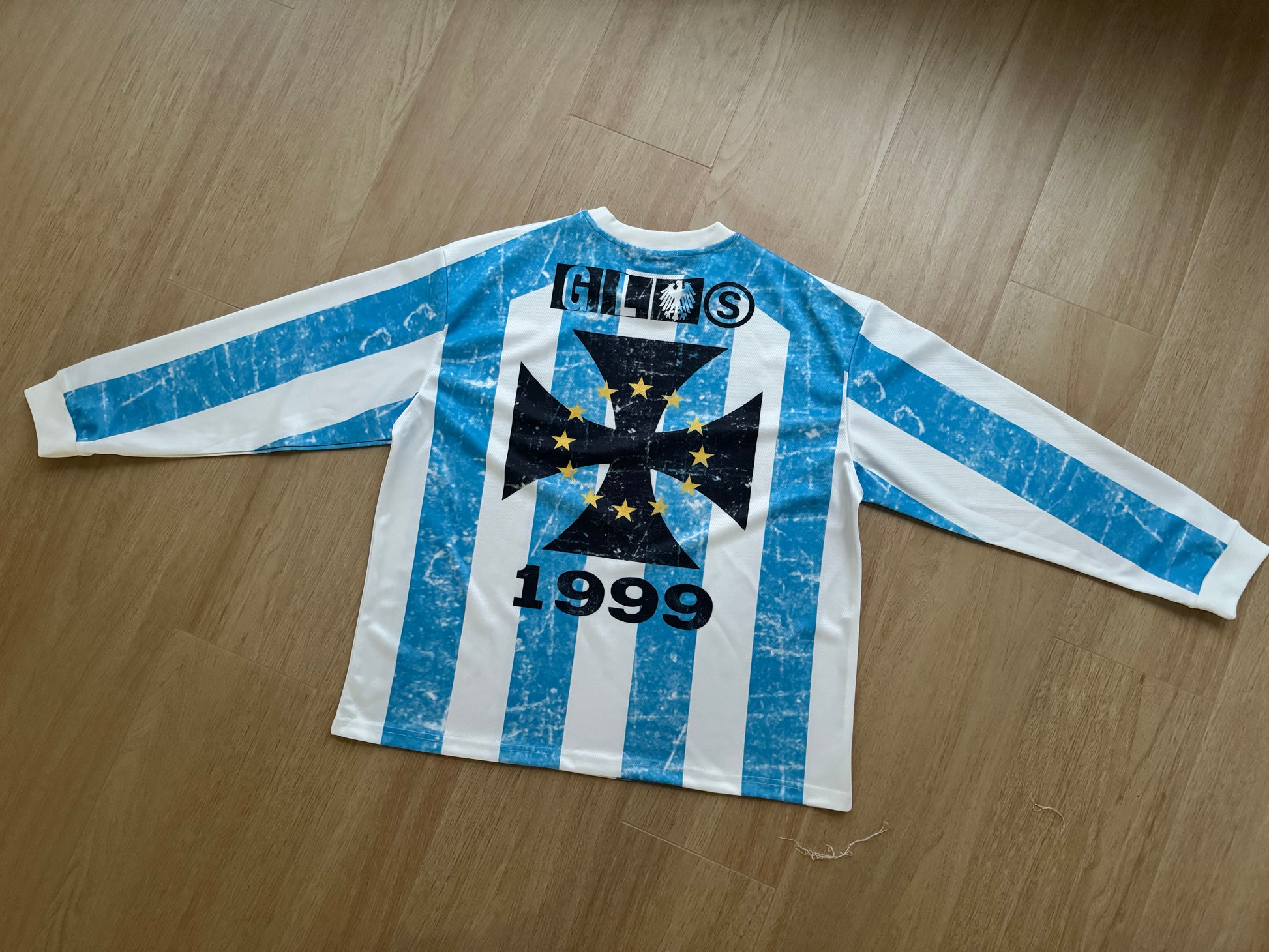 Retro Stripe Print | Athletic Sweatshirt - Santo 