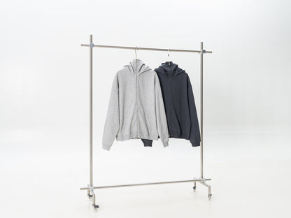 Windproof Mask | Oversized Zip Up Hoodie - Santo 