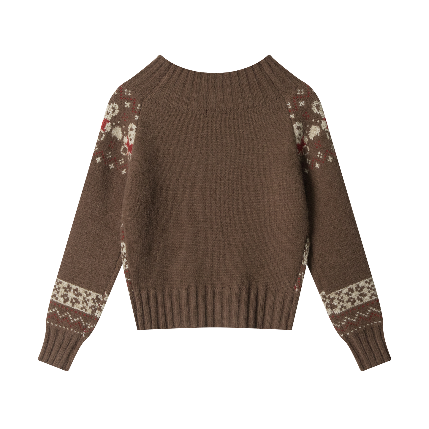 Kitten Knit | Fair Isle Cropped Sweater - Santo 