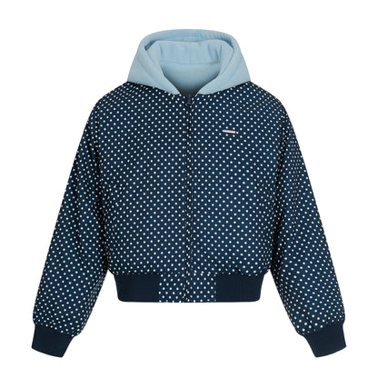 Whisker Ears | Zip-Up Bomber-Style Hoodie