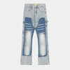 'Retro Patchwork' Jeans - Santo 