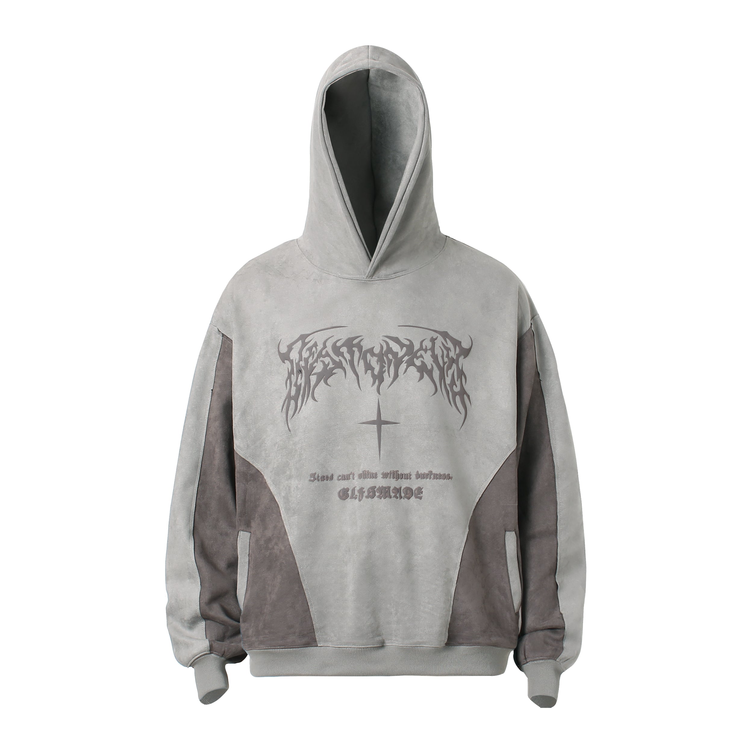 Gleamade | Gothic Cross Graphic Hoodie