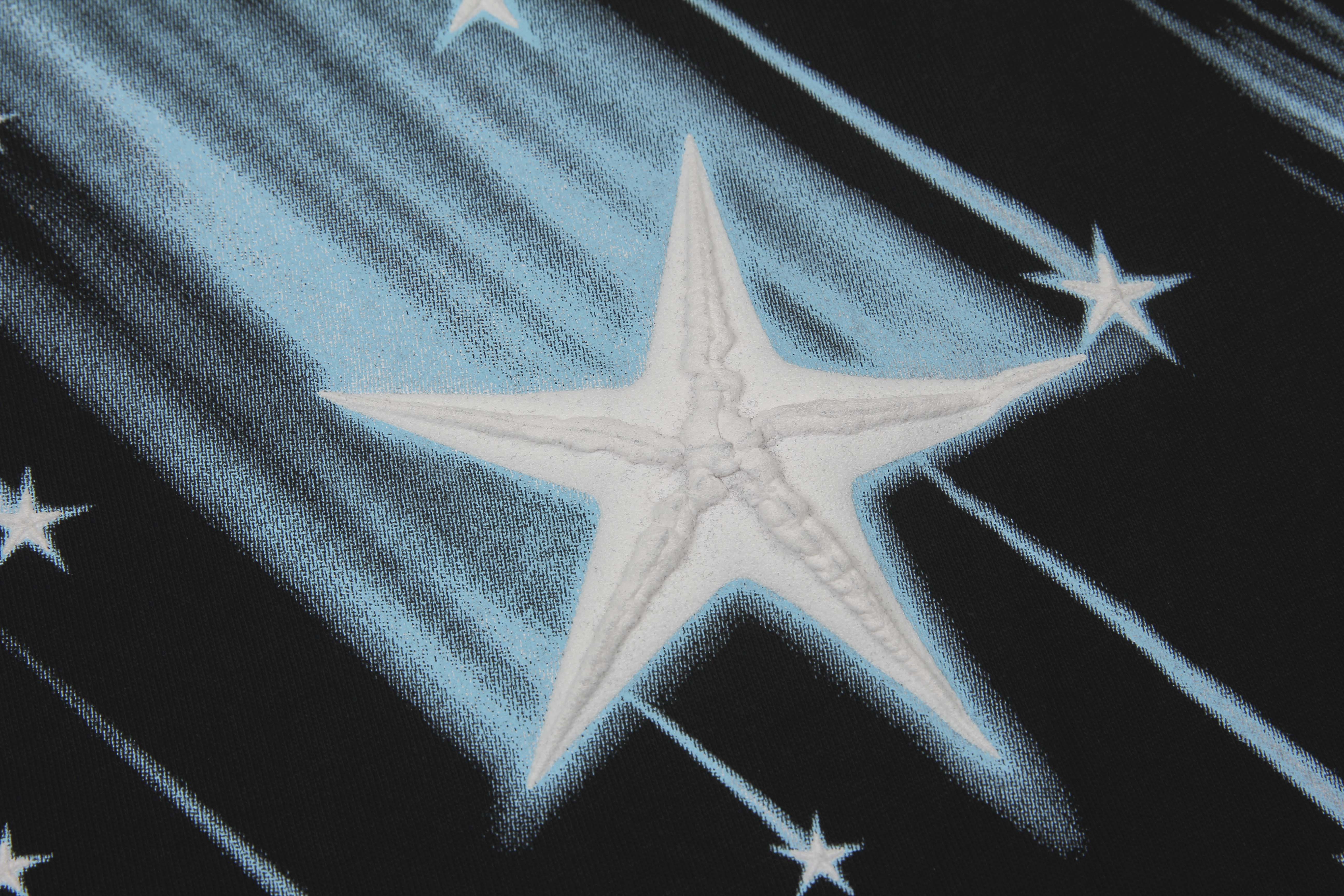 'Shooting Star Print' T Shirt - Santo 