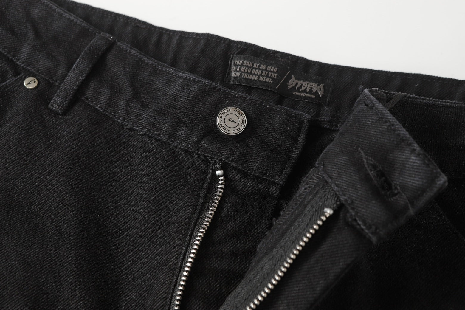 Chain Print | Baggy Jeans - Santo 