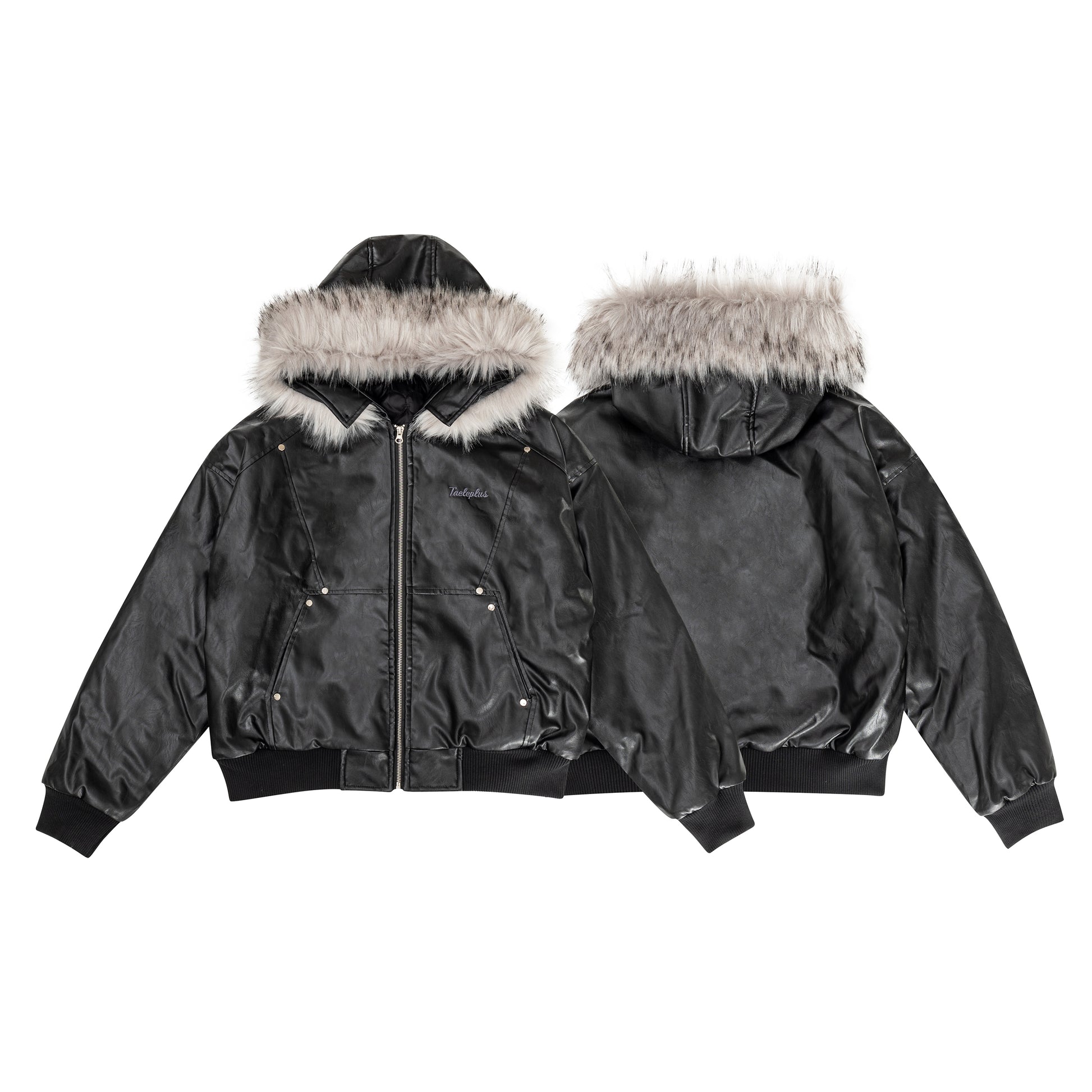 Moto Style | Faux Fur PU Jacket - Santo 