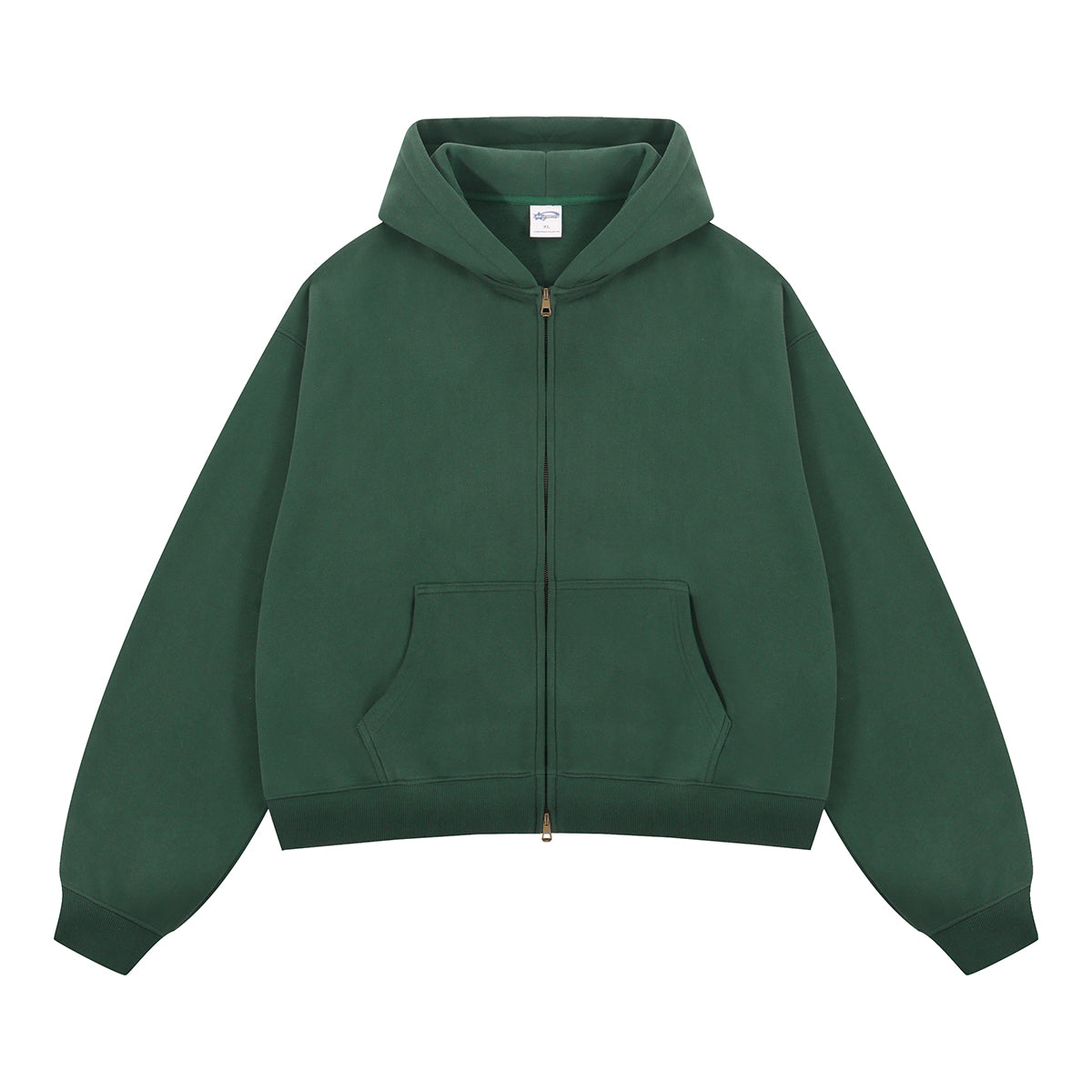 Boxy | Zip-Up Hoodie - Santo 