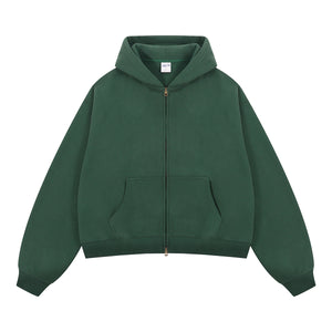 Boxy | Zip-Up Hoodie - Santo 