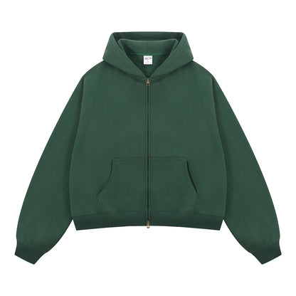 Boxy | Zip-Up Hoodie - Santo 