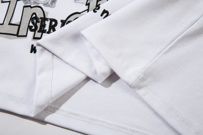 Street Anime Cartoon | Stripe Sweatshirt - Santo 