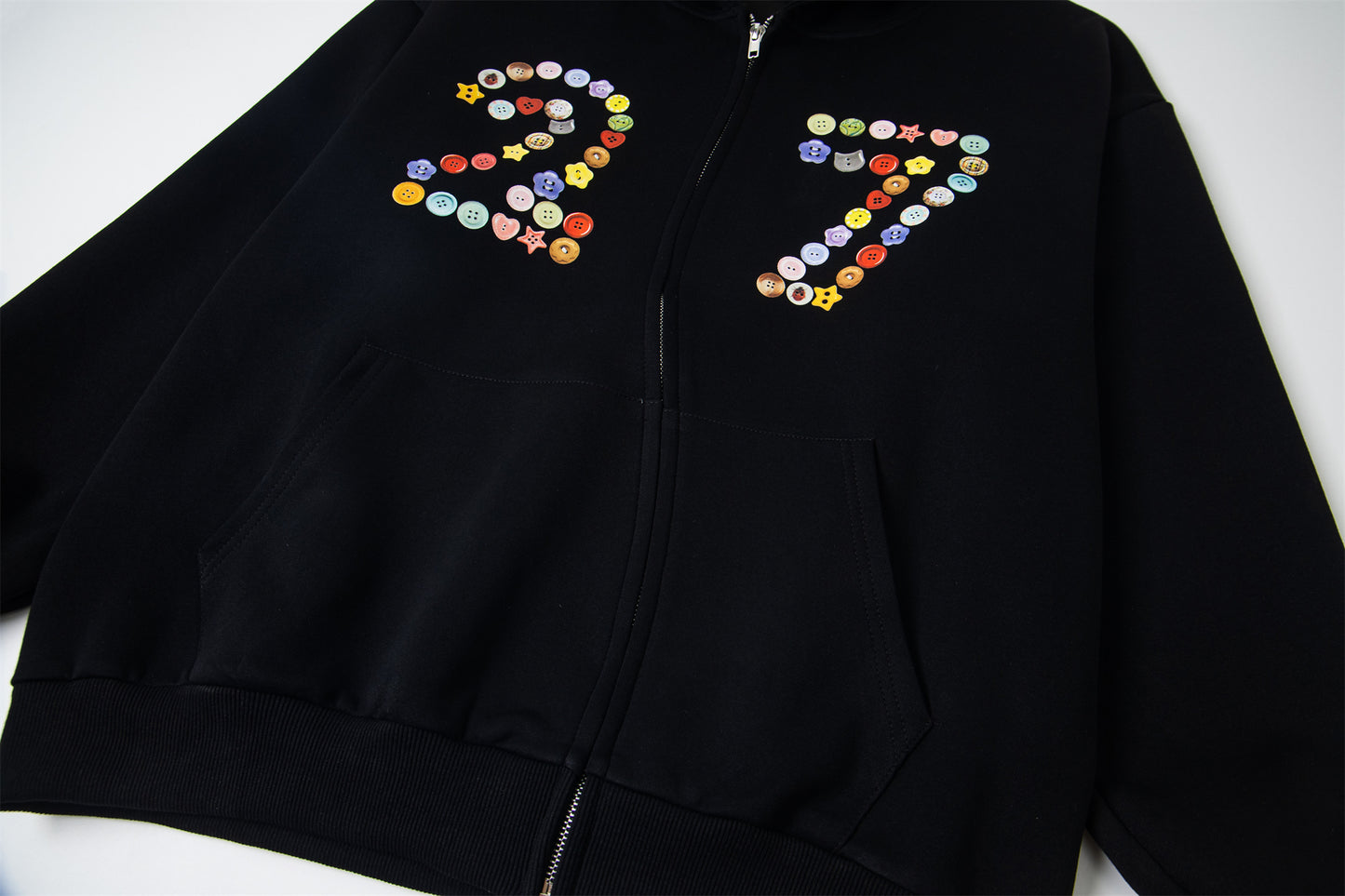 Emoji Art 27 Print | Zip-Up Hoodie - Santo 