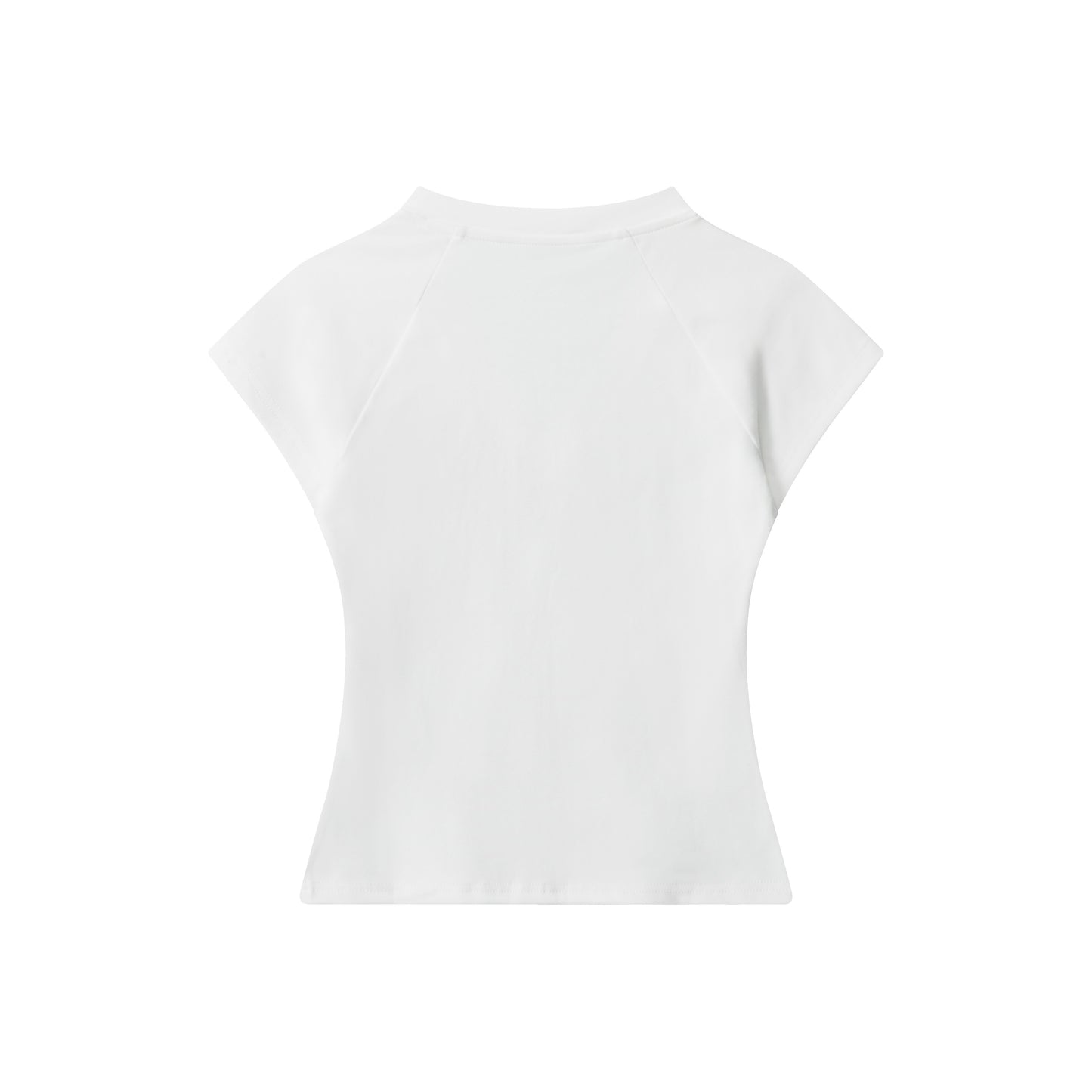 Faded Hug | V-Neck Soft Focus Tee