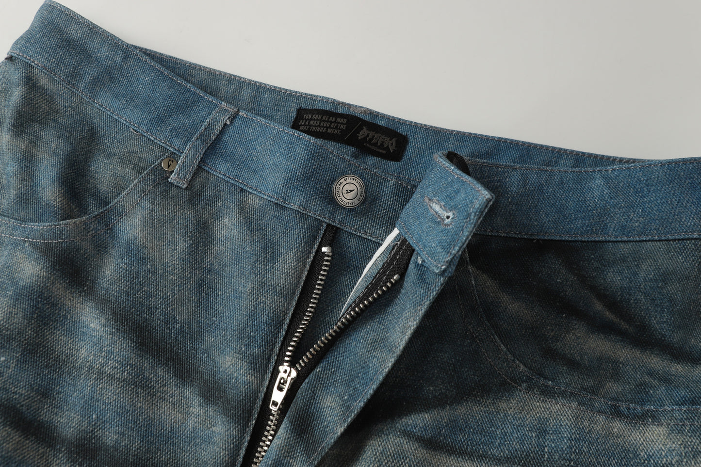 Wrinkle Washed | Stacked Jeans - Santo 