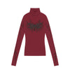 Streetwear Gothic Print | Turtleneck Sweatshirt - Santo 