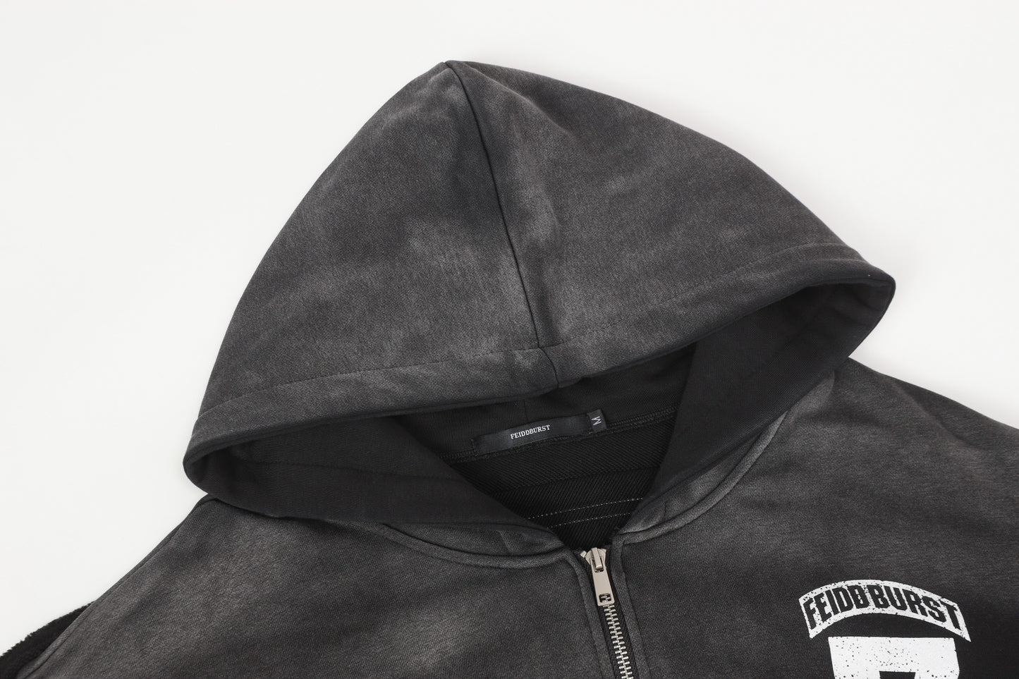 Vintage Sport Stripe | Zip Up Hoodie - Santo 