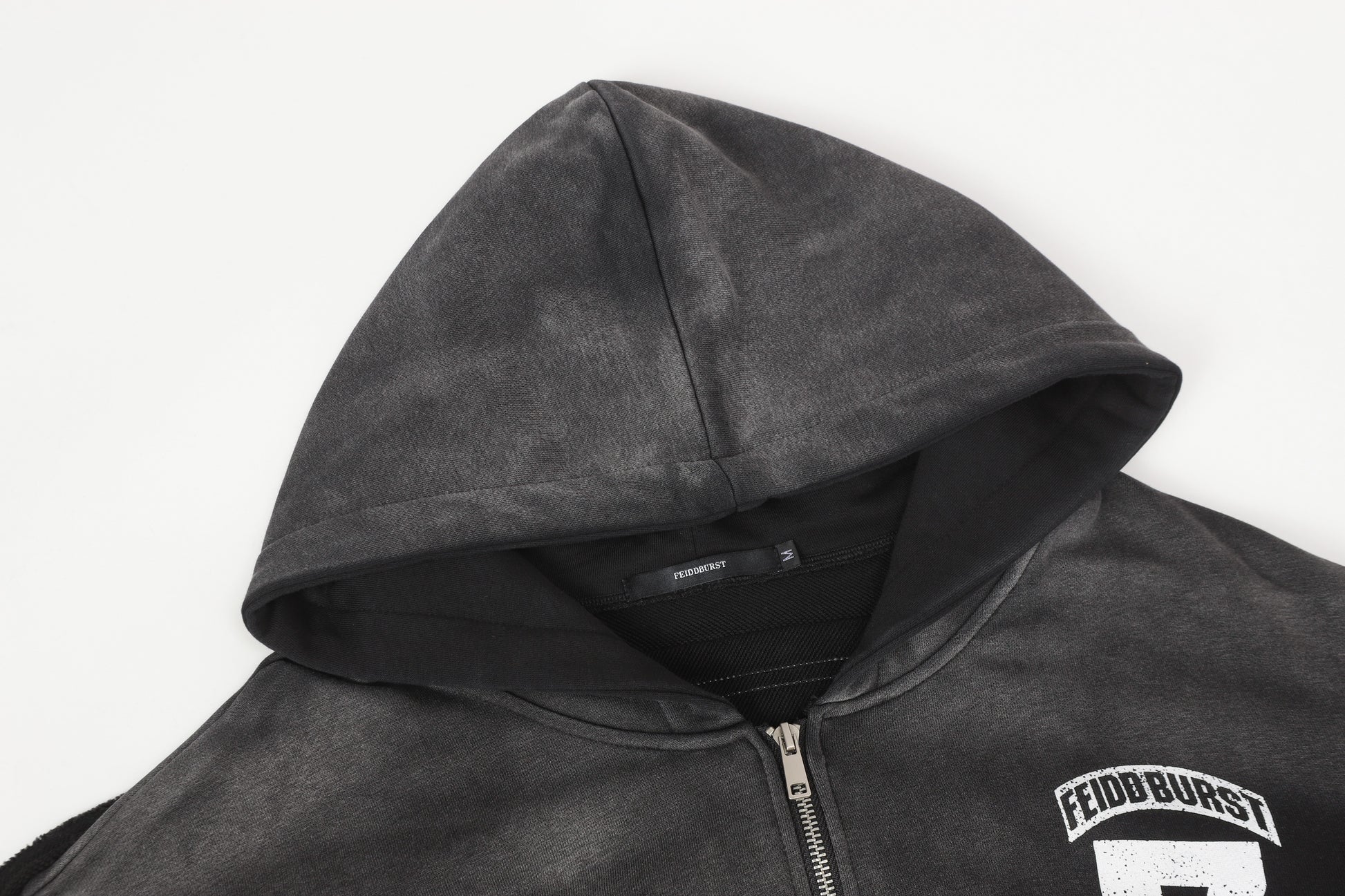 Vintage Sport Stripe | Zip Up Hoodie - Santo 