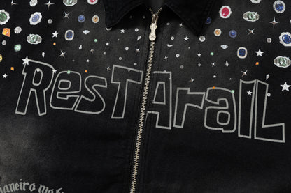 Hip-hop Graffiti Stars | Zip-Up Jacket - Santo 