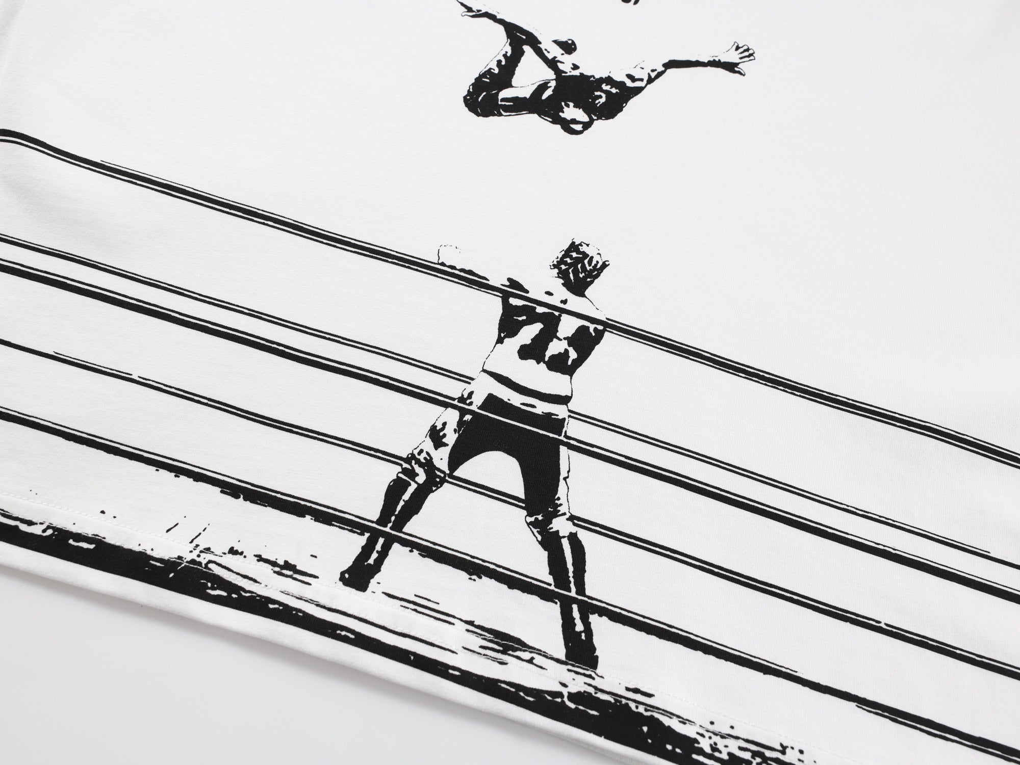 Wrestling Graphic Print | Streetwear Sweatshirt