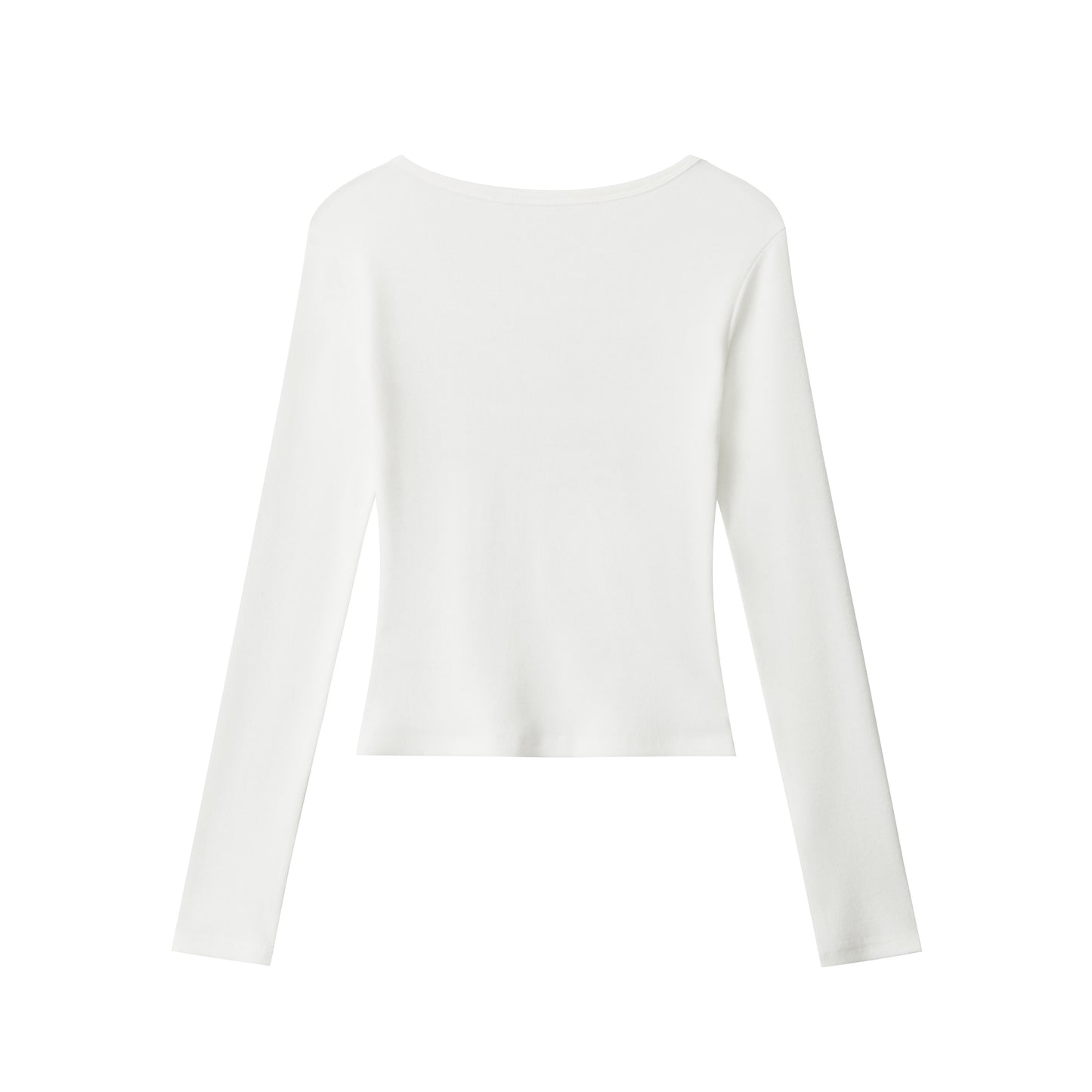 STUDDED SCRIPT | Graphic Scoop-Neck Set