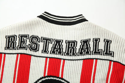 Varsity Stripe Knit | Jersey Tee - Santo 