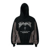 Gleamade | Gothic Cross Graphic Hoodie