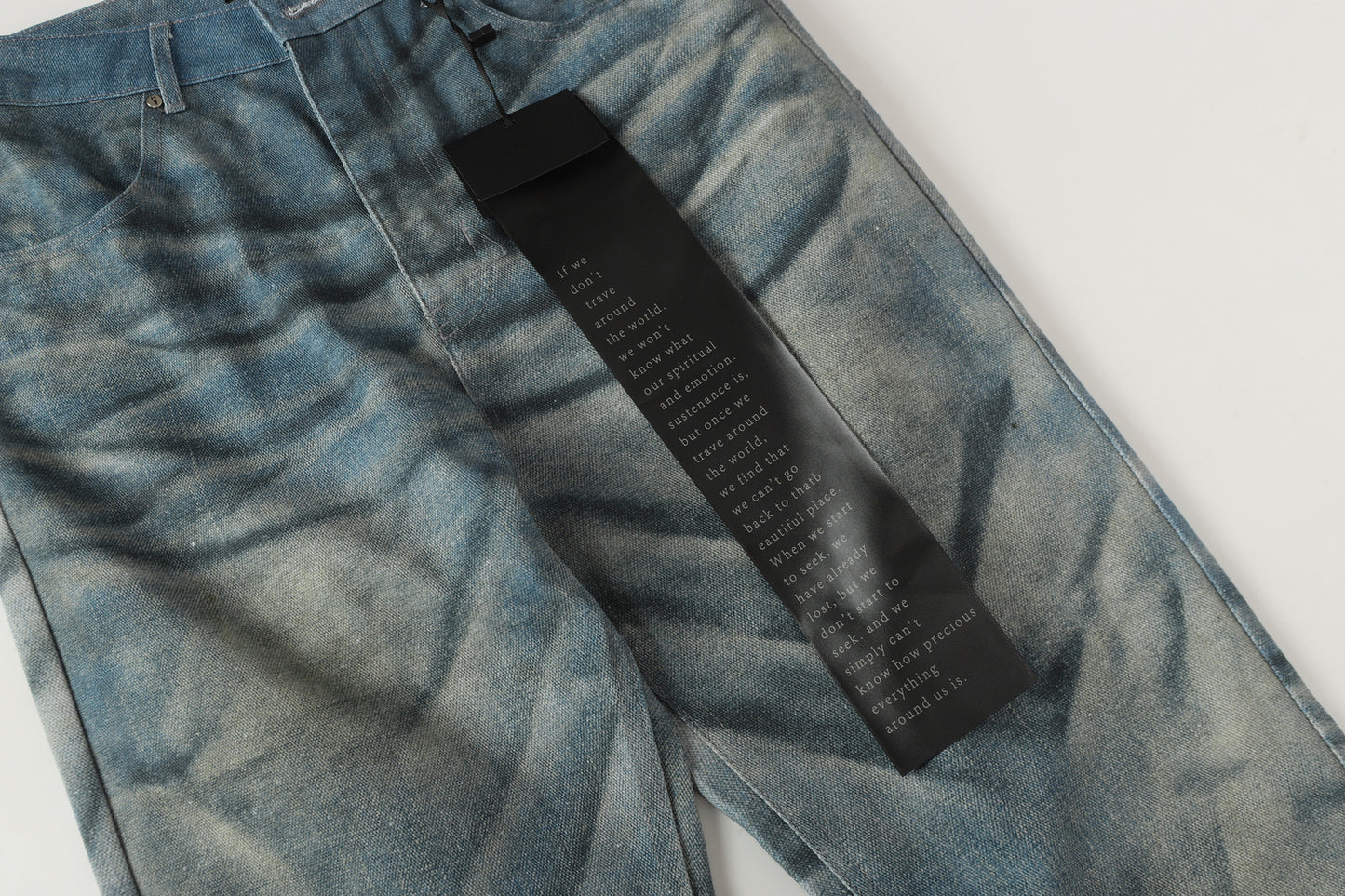 Wrinkle Washed | Stacked Jeans - Santo 